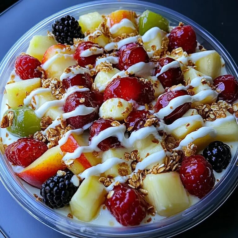 Easy Cheesecake Fruit Salad Recipe