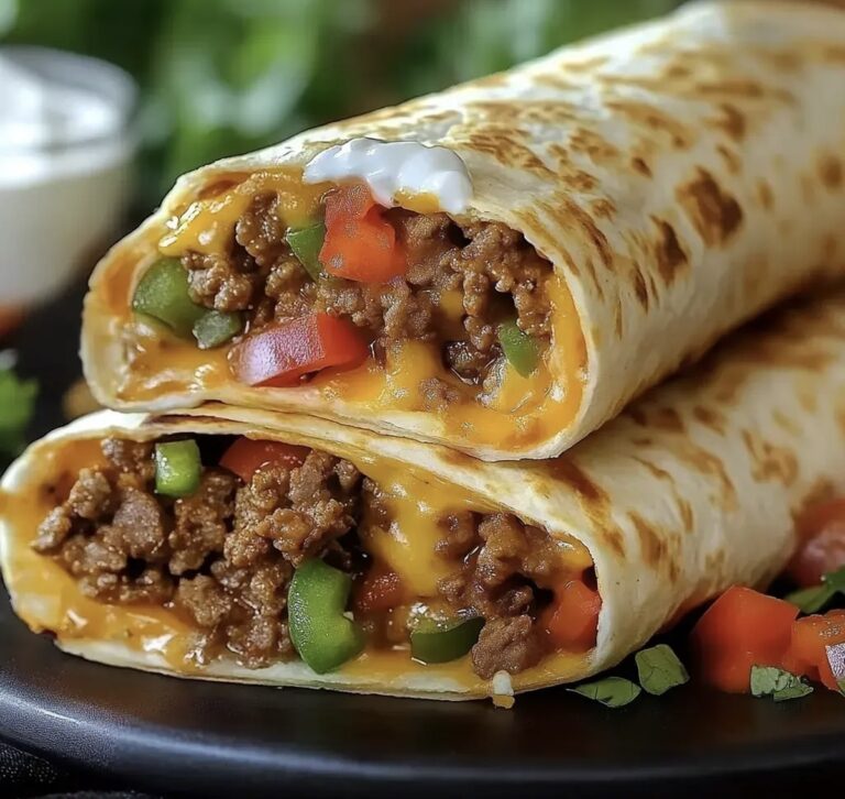Crunchy Doritos Beef Wraps Recipe