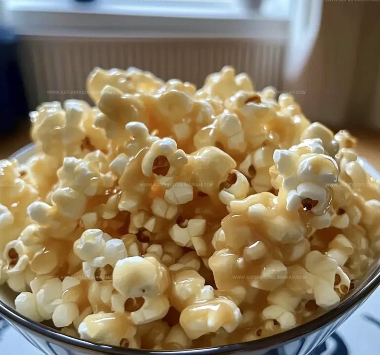 Homemade Caramel Popcorn Recipe