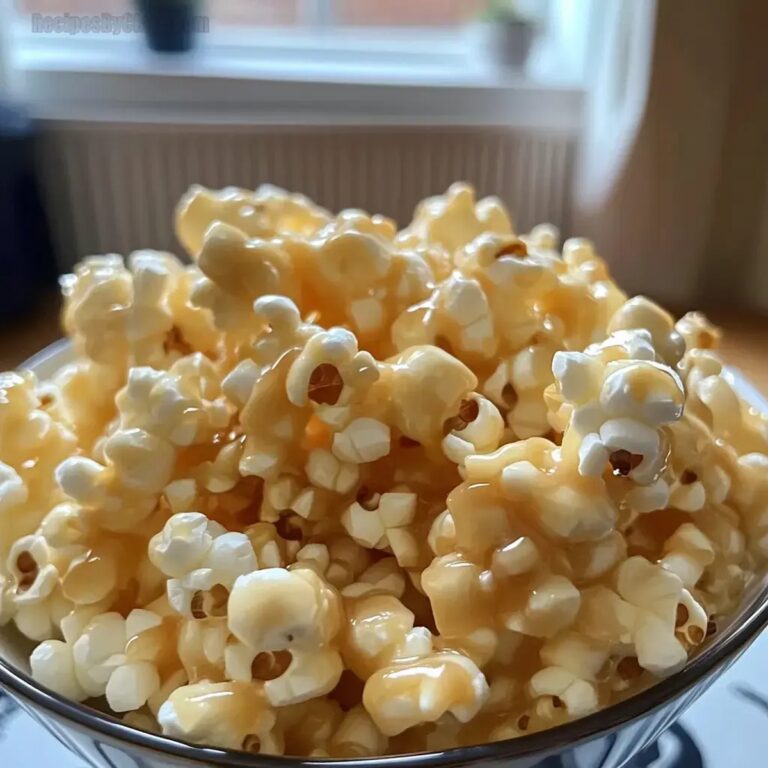 Homemade Caramel Popcorn Recipe