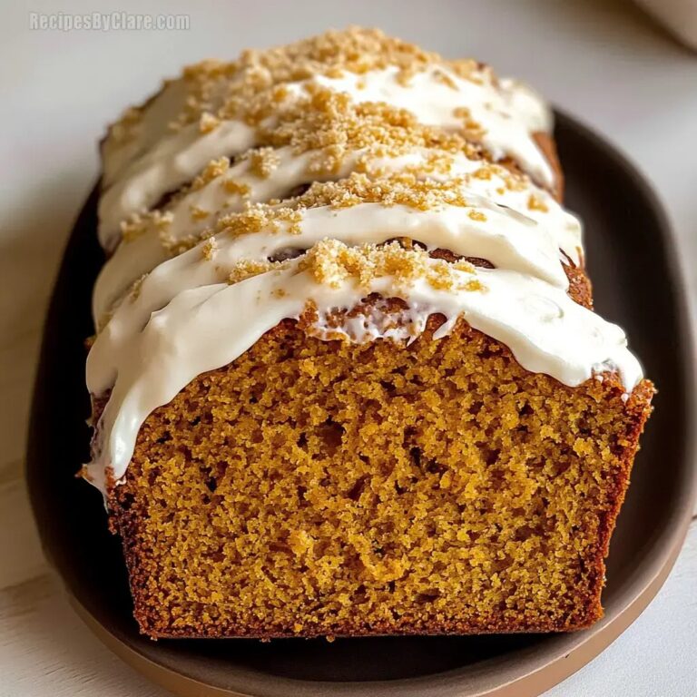Pumpkin Bread Cream Cheese Frosting Recipe