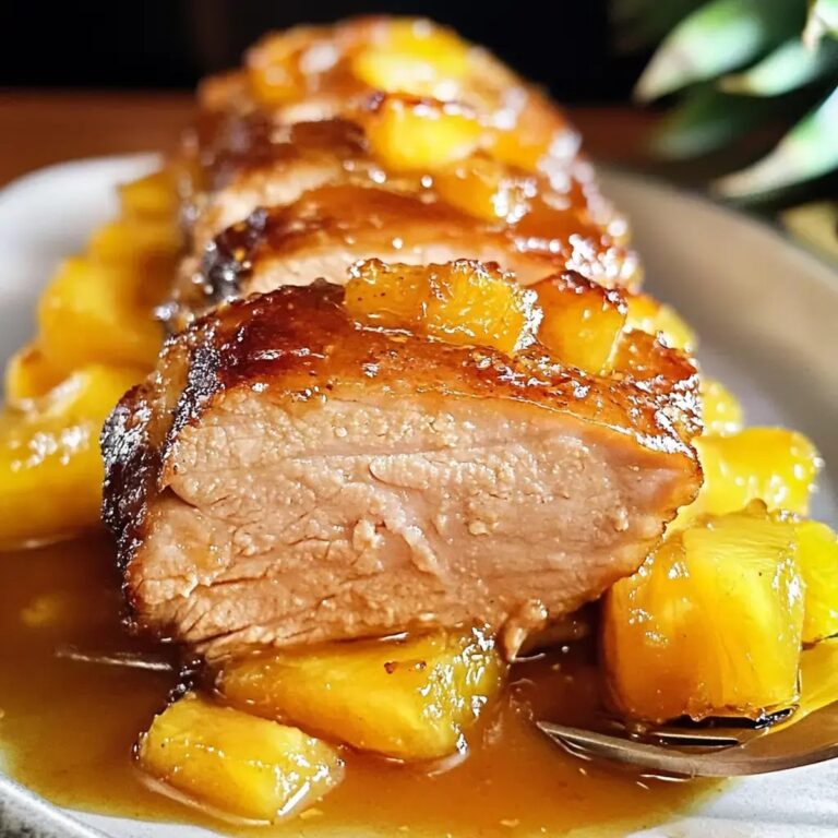 Pineapple Pork Tenderloin Recipe