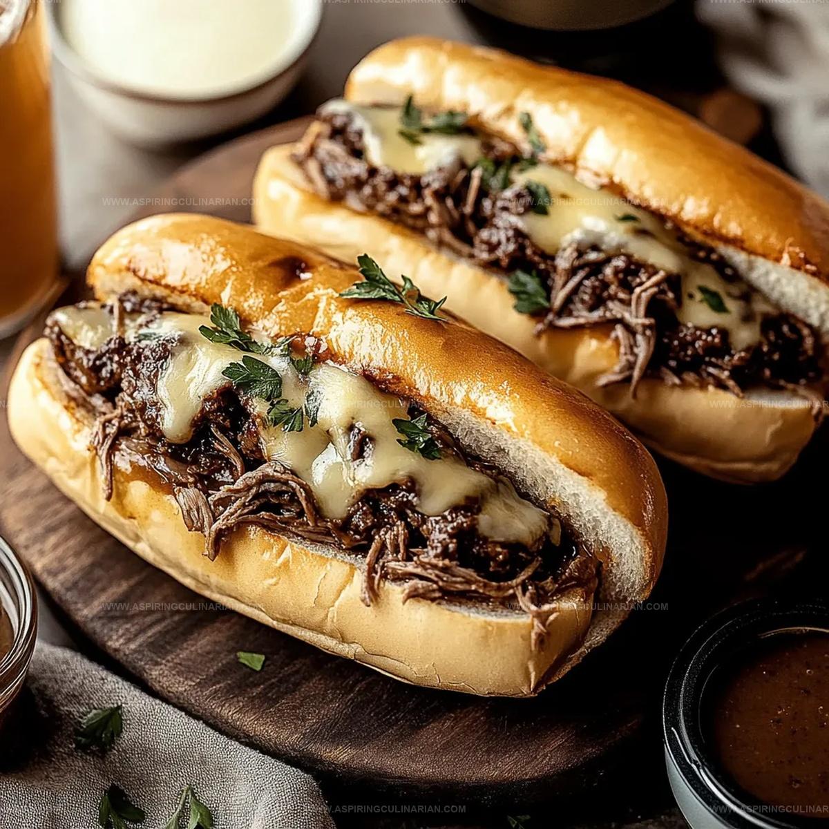 Slow Cooker French Dip Sandwiches Recipe