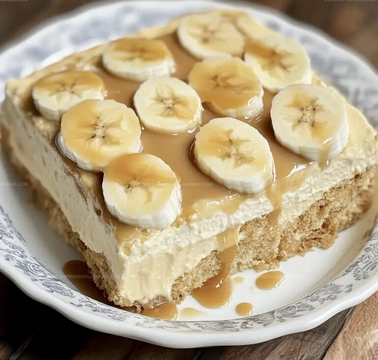 Banana Pudding Tiramisu With Caramel Recipe