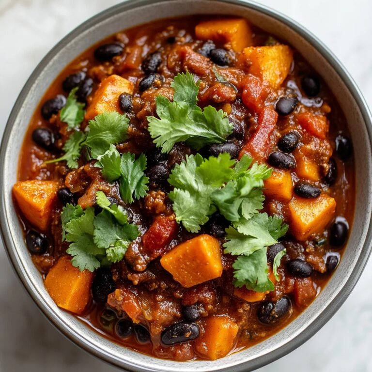 Sweet Potato Black Bean Chili Recipe