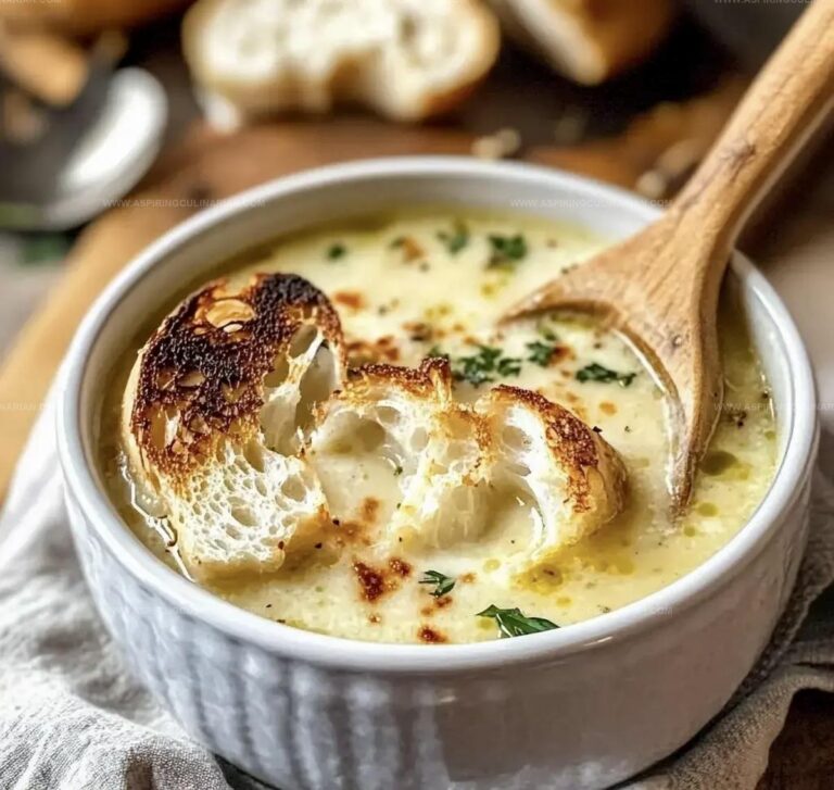 French Country Garlic Soup Recipe