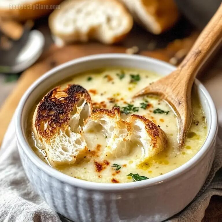 French Country Garlic Soup Recipe