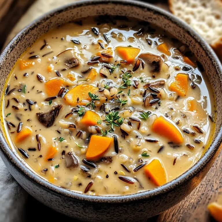 Autumn Wild Rice Soup Recipe