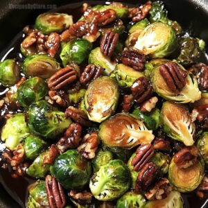 Brussels Sprouts Maple Bourbon Sauce Recipe