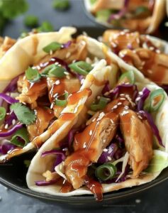 Crunchy Asian-Style Chicken Tacos Recipe