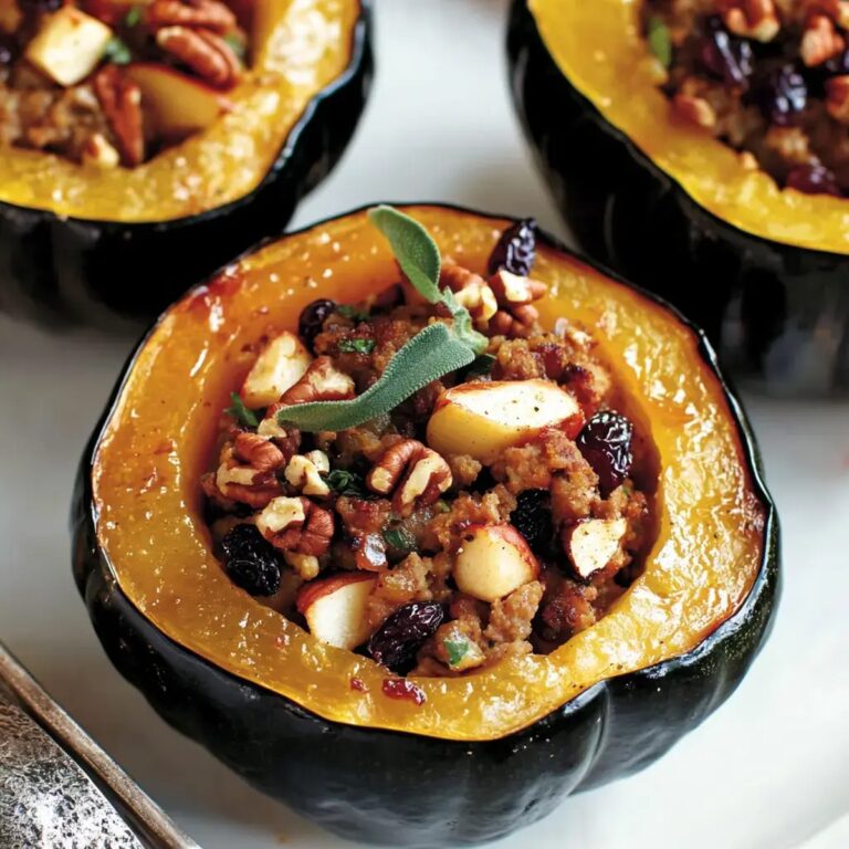 Apple Stuffed Acorn Squash Recipe