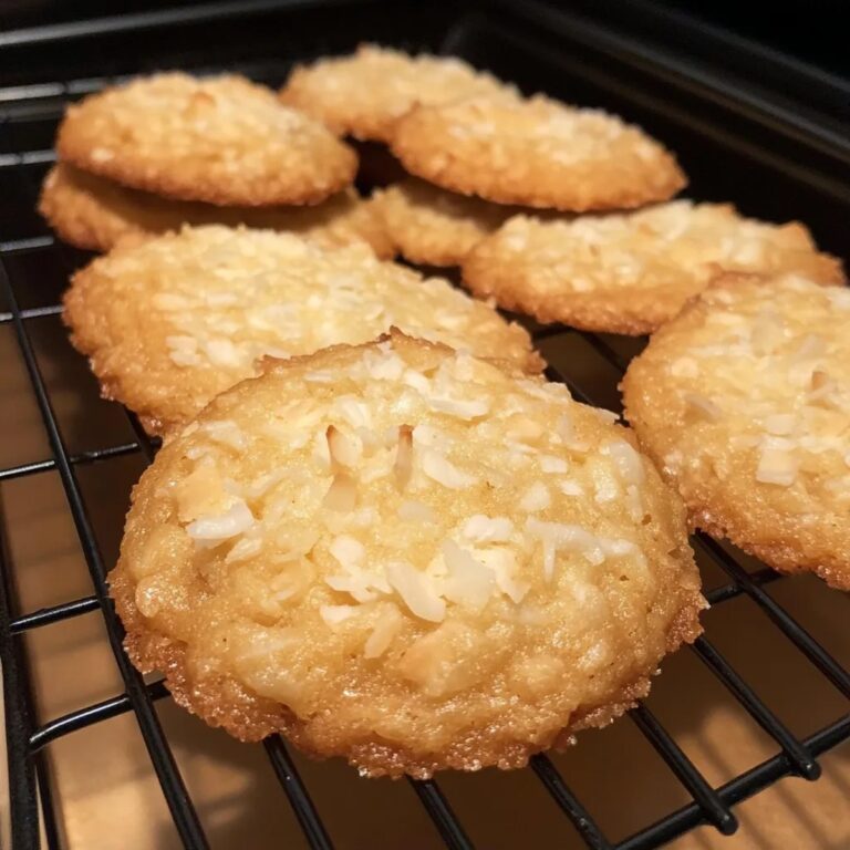 Chewy Coconut Cookies Recipe