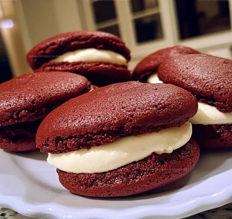 Red Velvet Whoopie Pies Recipe