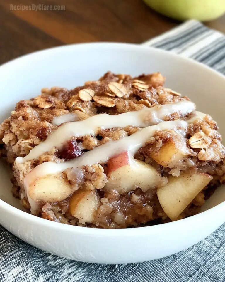 Oatmeal Apple Breakfast Bake Recipe