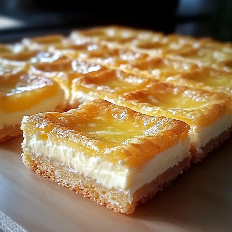 Easy Emon Cream Cheese Squares Recipe