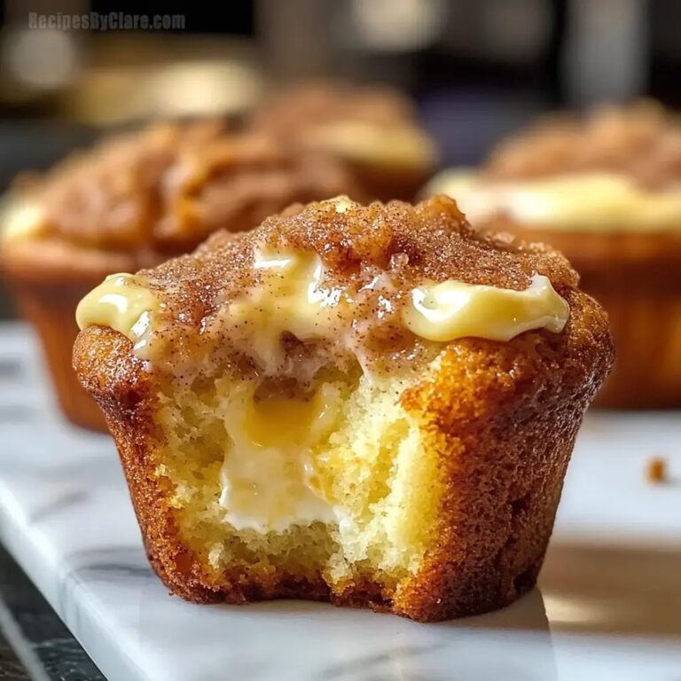Gooey Cinnamon Cream Cheese Muffins Recipe