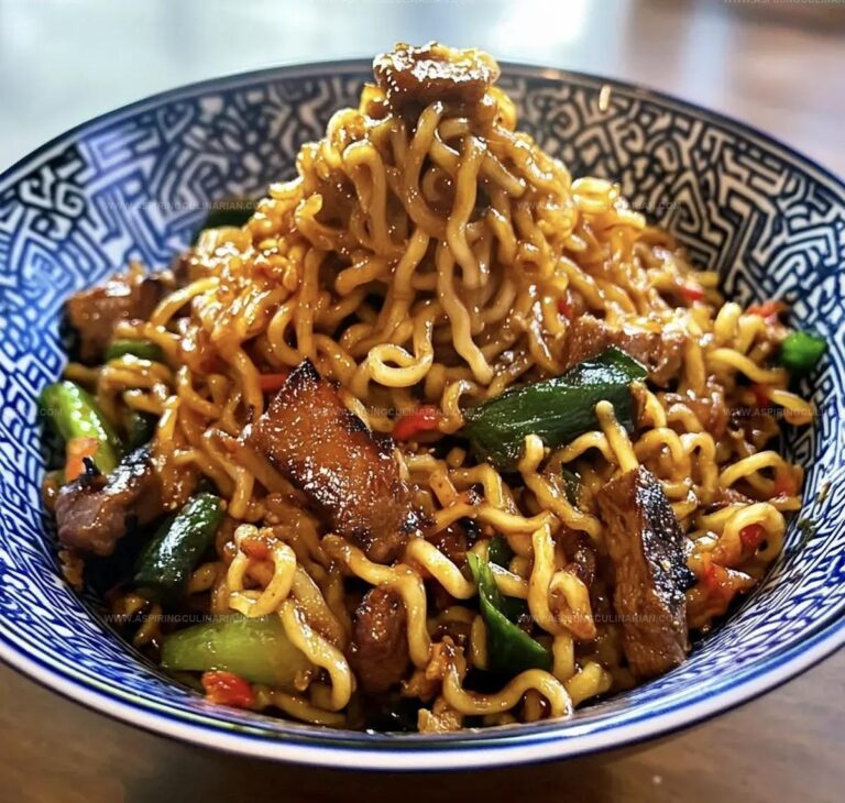 Stir Fry Japanese Bbq Ramen Noodles Recipe