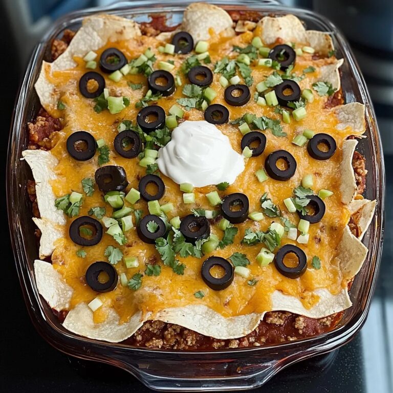 Layered Taco Bake Recipe