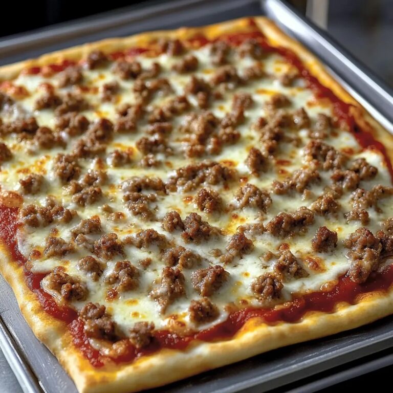 The Ultimate School Pizza Recipe
