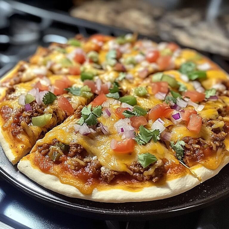 Homemade Mexican Pizza Recipe