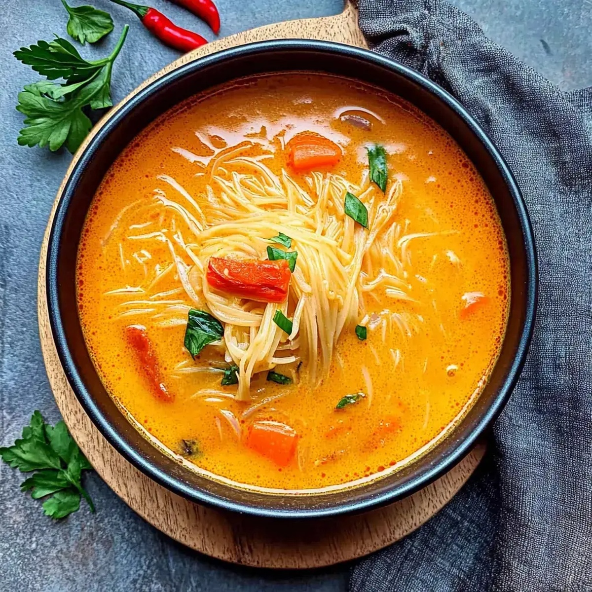 Thai Coconut Curry Soup Recipe