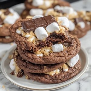 Hersheys Chocolate Smores Cookies Recipe