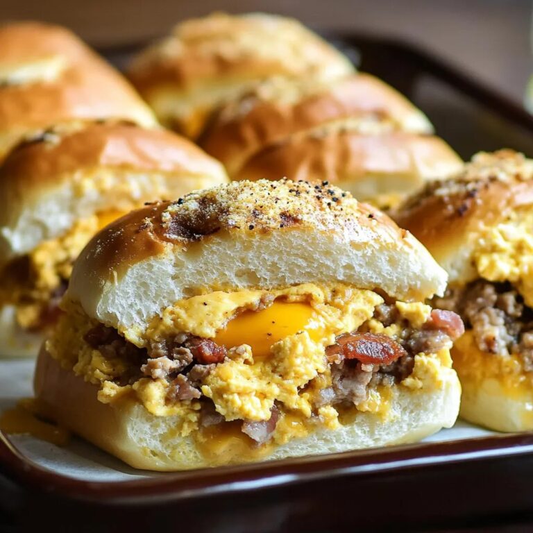 Cowboy Breakfast Sliders Recipe