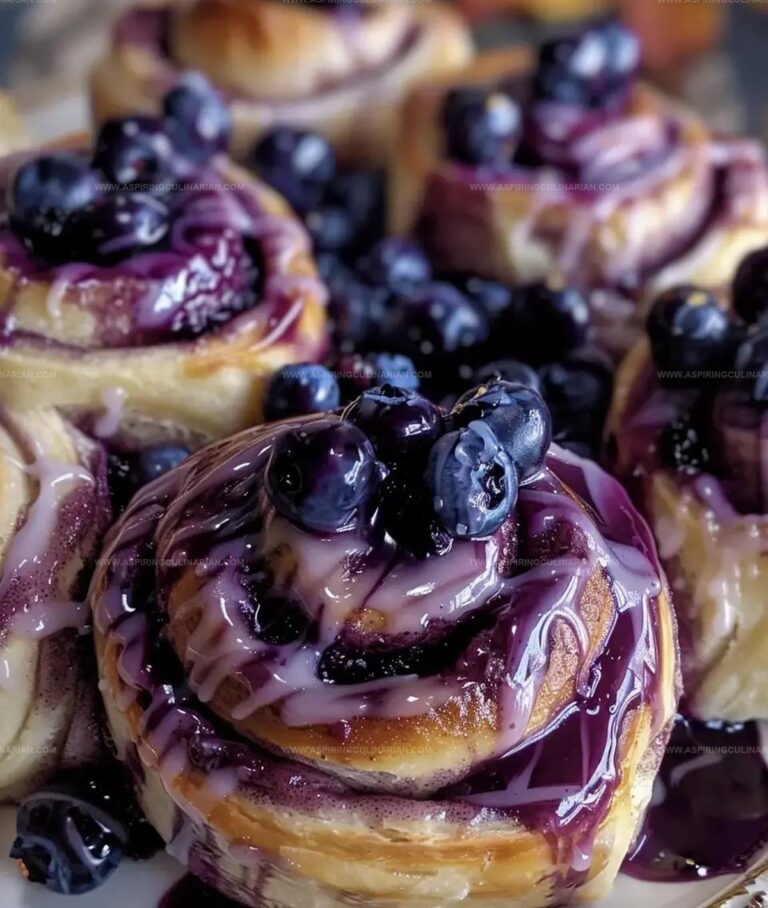 Blueberry Cinnamon Rolls Recipe