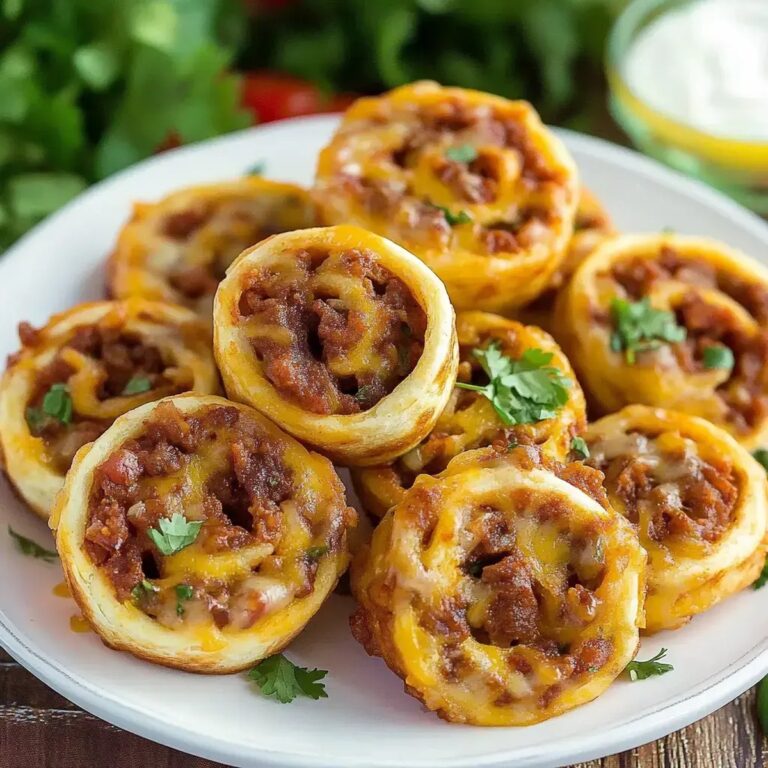 Cheesy Taco Pinwheels Recipe