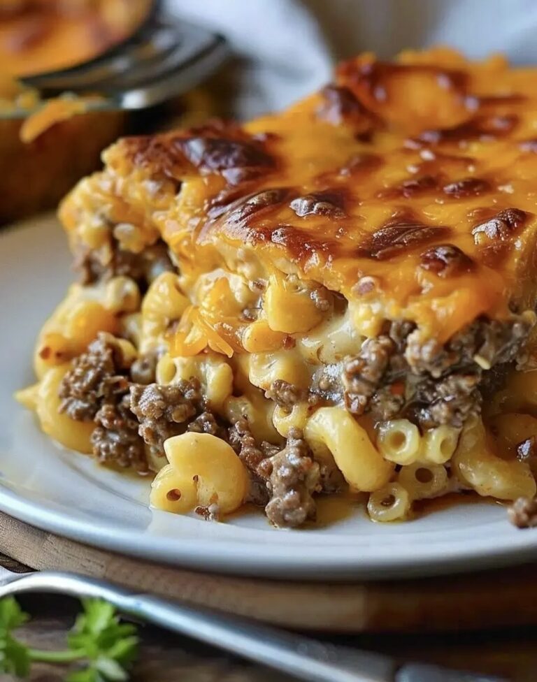 Mac And Cheese Meatloaf Casserole Recipe