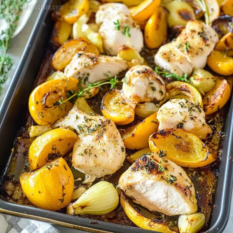 Maple Ginger Chicken Traybake Fennel Recipe