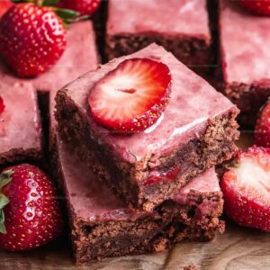 Strawberry Brownies Recipe