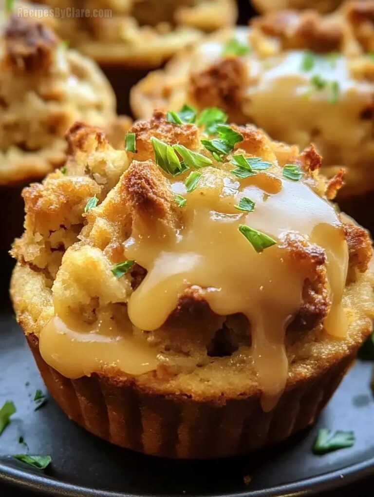 Turkey Stuffing Muffins Recipe