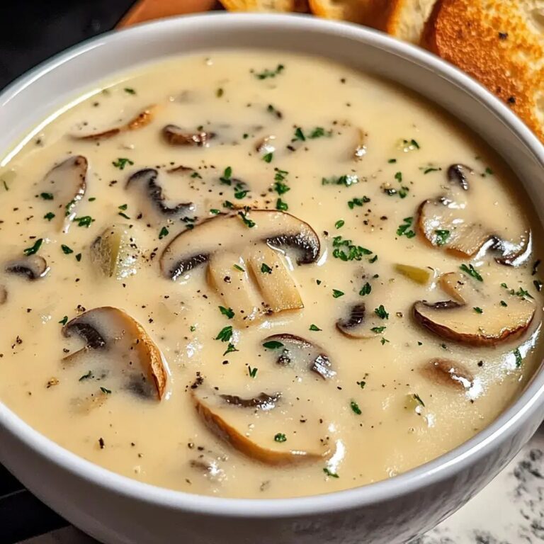 Creamy Mushroom Soup Recipe