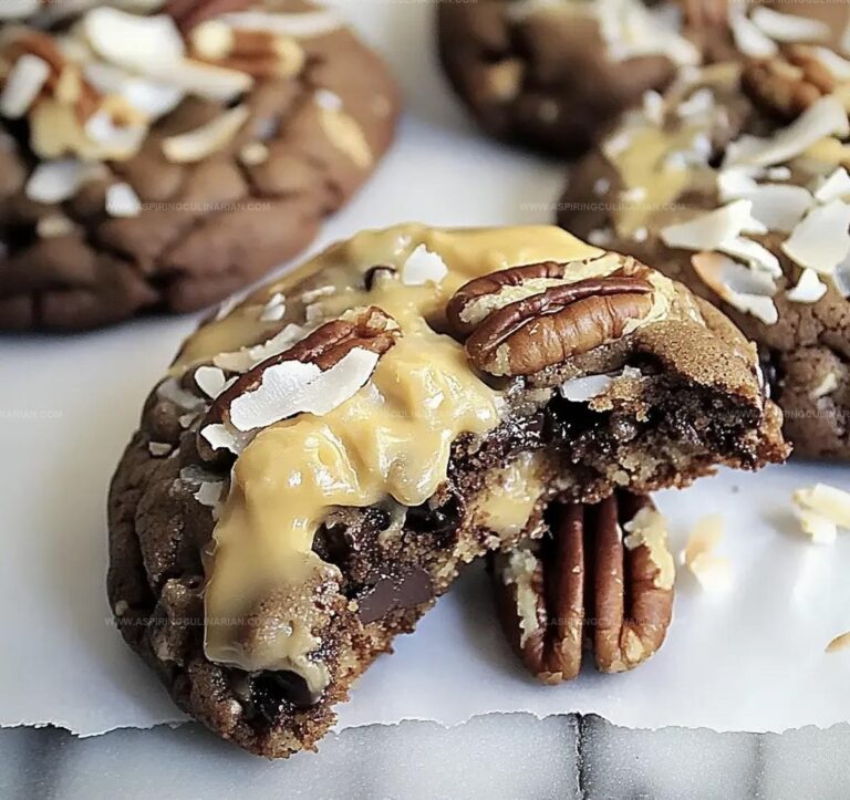 German Chocolate Cookies Recipe