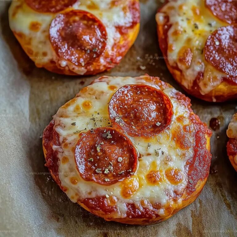 Mini Lunchbox Pizzas Recipe