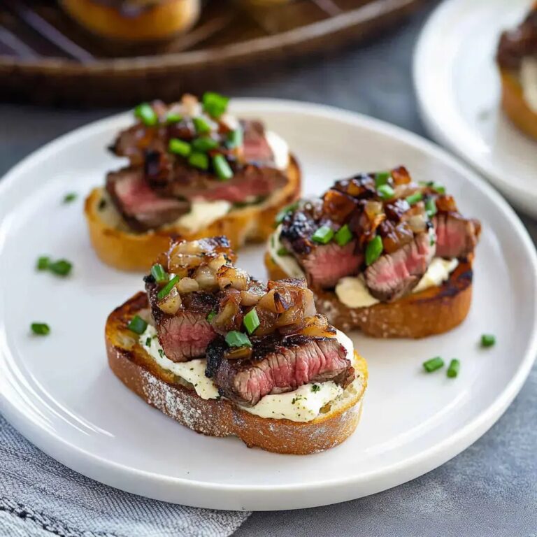Steak Crostini Horseradish Recipe