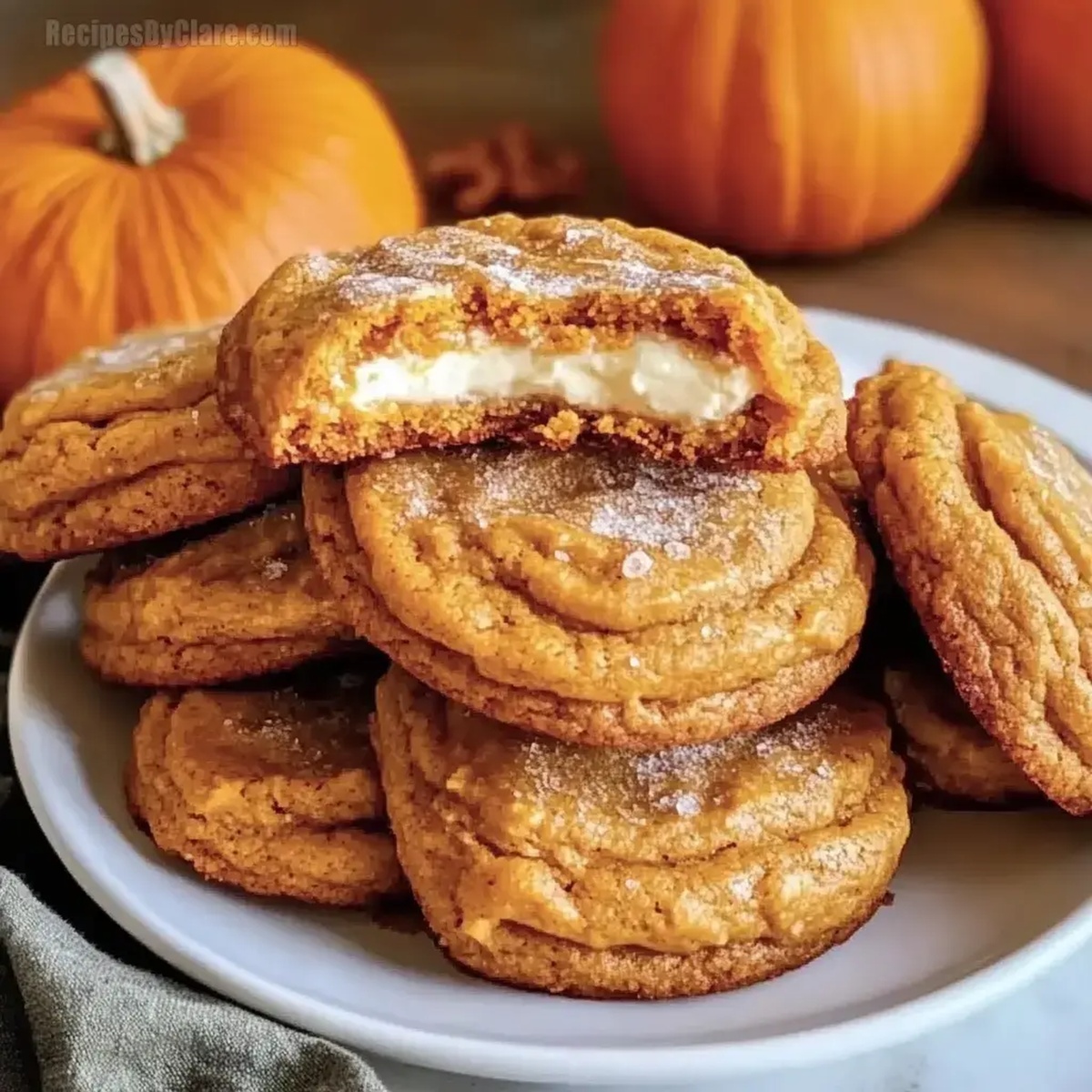 Pumpkin Cheesecake Cookies Recipe