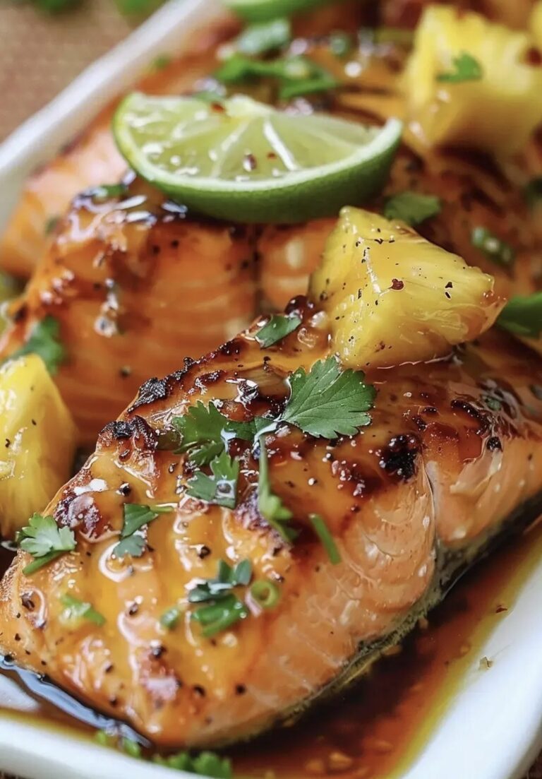 Honey Pineapple Salmon Recipe