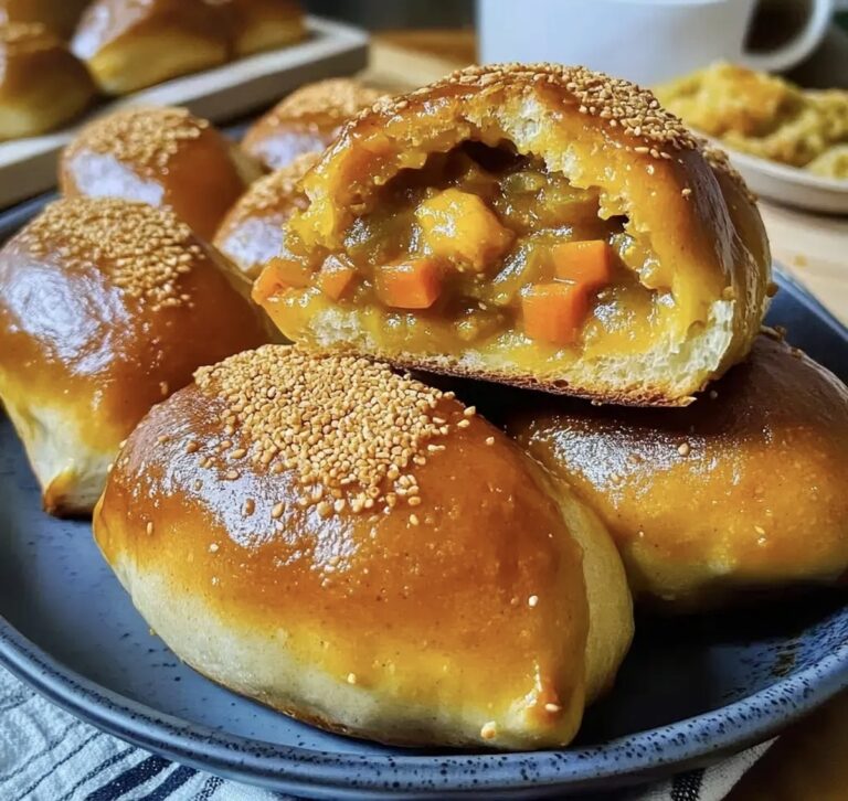 Vegan Japanese Curry Bread Buns Recipe