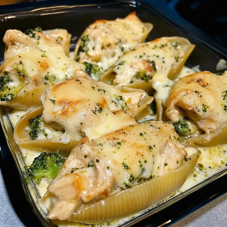 Alfredo Stuffed Shells Recipe