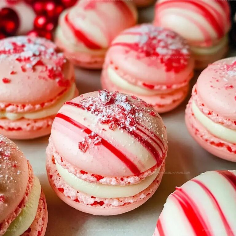 Peppermint Macarons Recipe