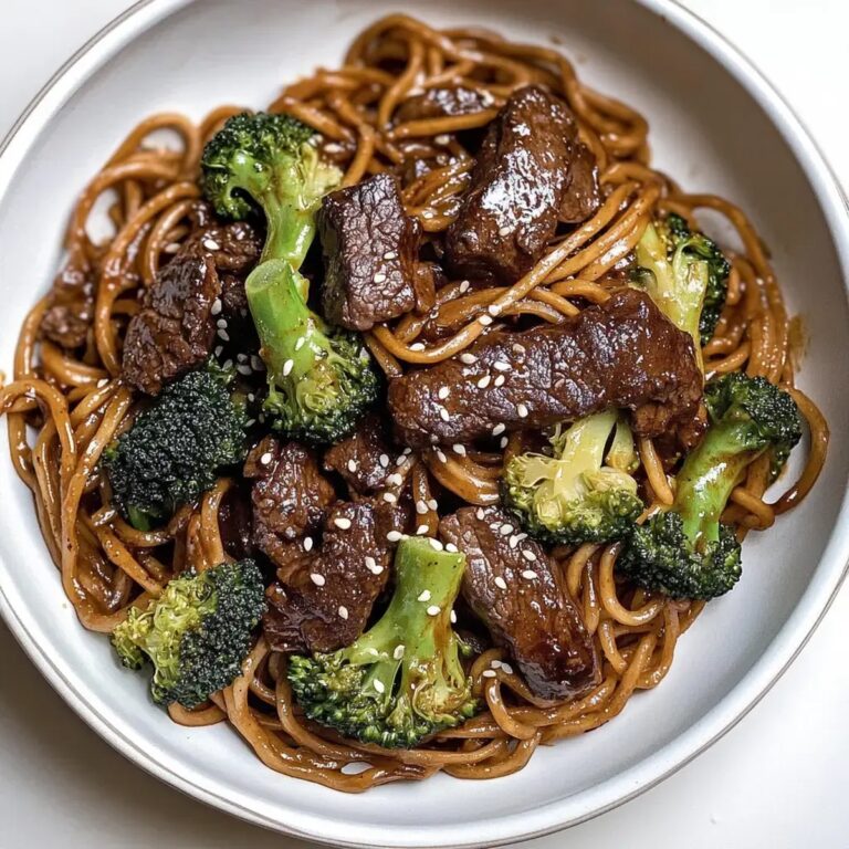 Beef Broccoli Lomein Recipe