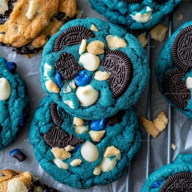 Blue Cookie Monster Cookies Recipe