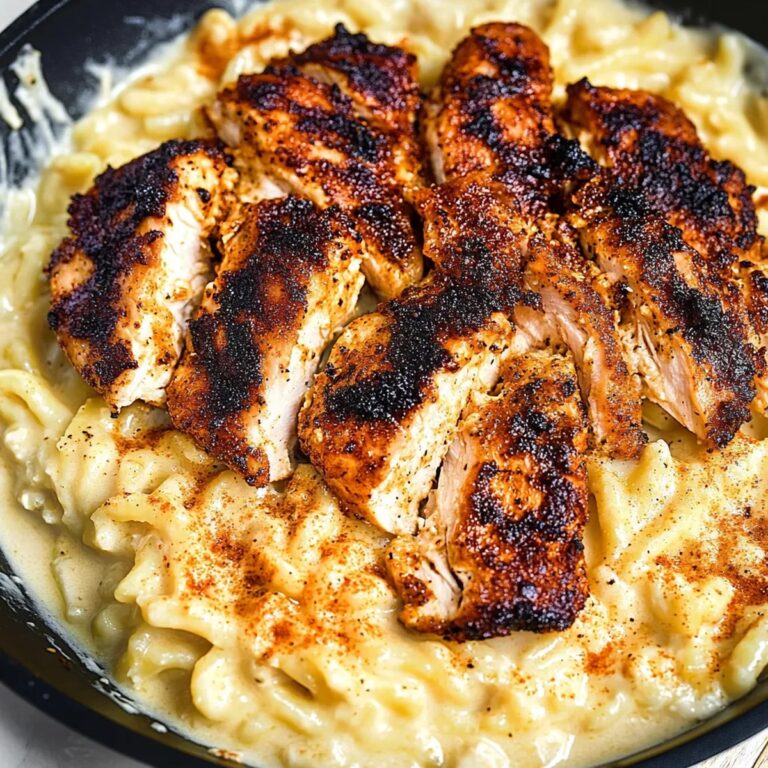 Blackened Cajun Chicken Alfredo Recipe