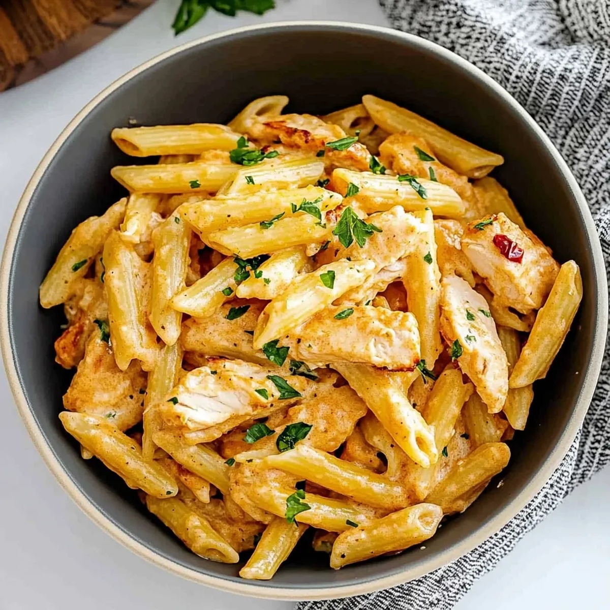 Crack Chicken Penne Recipe