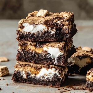 Easy Smores Brownies Recipe