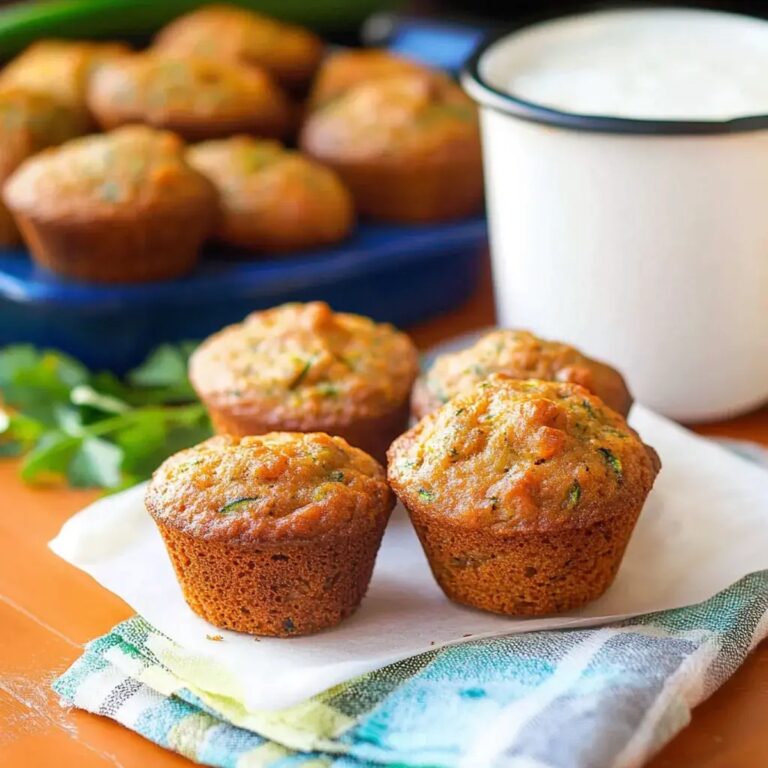 Carrot Zucchini Mini Muffins Recipe