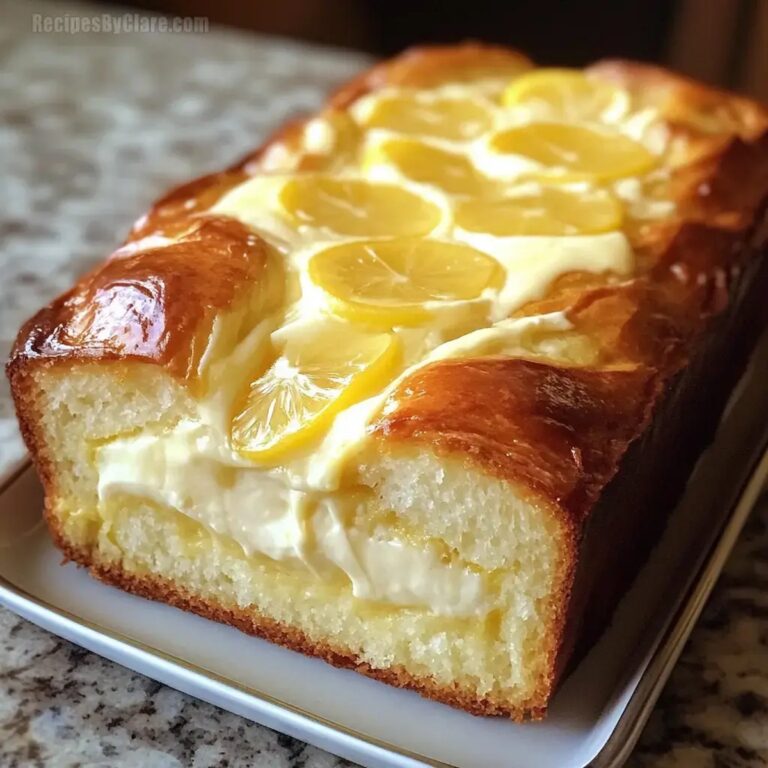Lemon Cream Cheese Bread Recipe