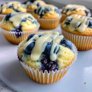 Lemon Blueberry Cupcakes Recipe
